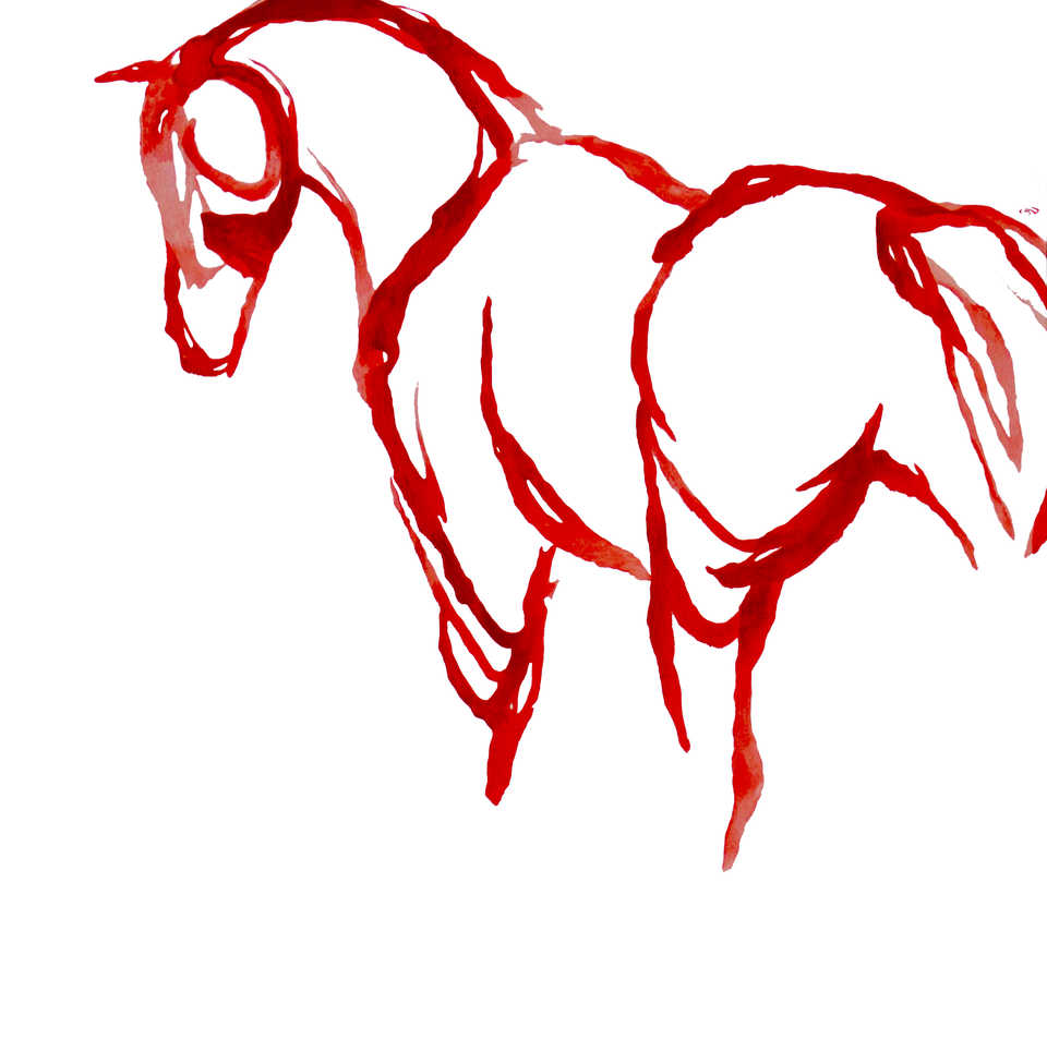 September Vhay Painter RED HORSE 107