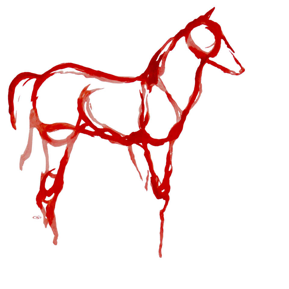 September Vhay Painter RED HORSE 112