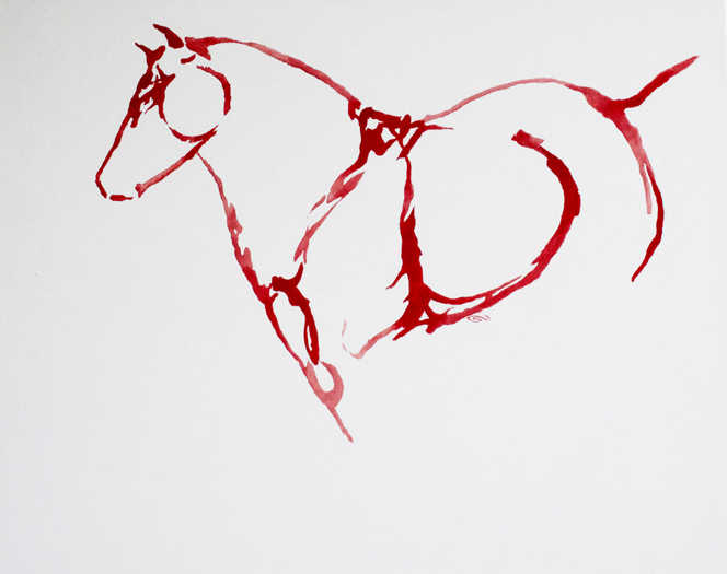 September Vhay Painter RED HORSE 26