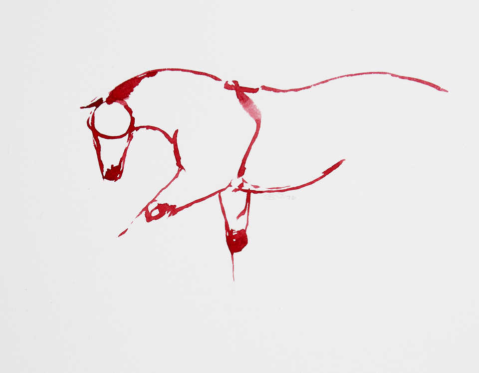 September Vhay Painter RED HORSE 76